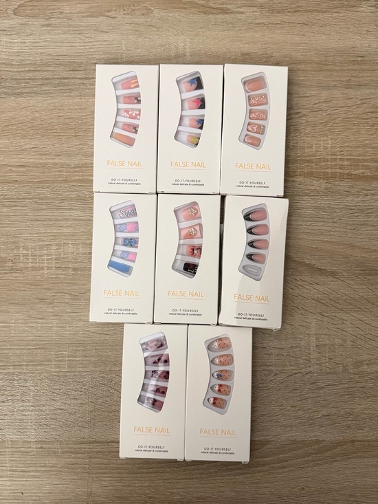 Unbranded Other - Press-On False Nails, Cute Nail Art, 8 Styles Choose 2 NWT